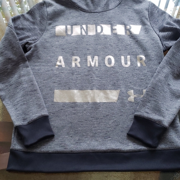 UNDER ARMOUR FLEECE HOODIE WOMEN'S SWEATER SIZE M - Picture 6 of 11